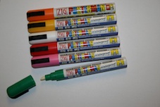 Stylos Posterman - différentes couleurs