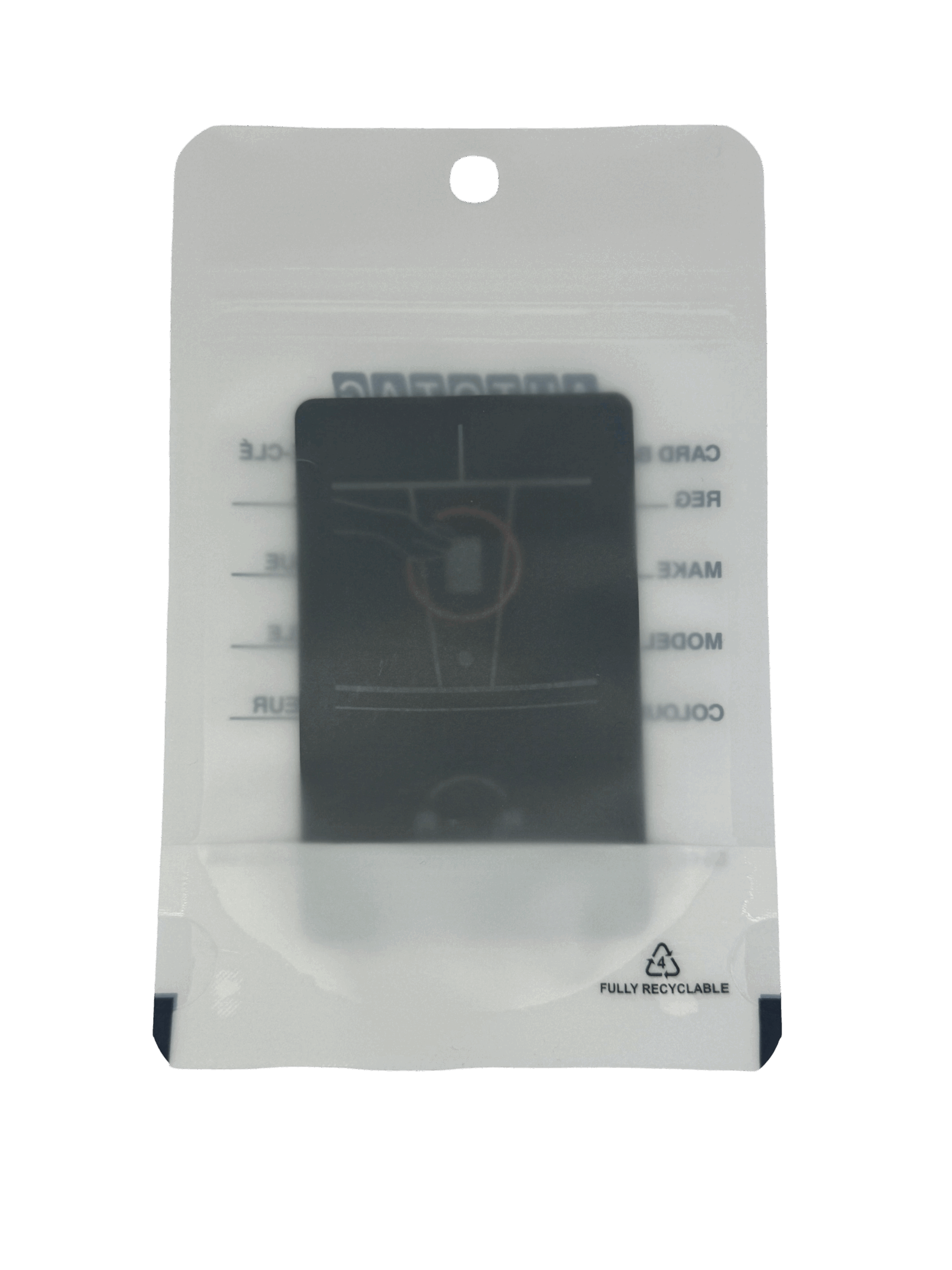 Autotag-sleutelkaartzak - Afbeelding 2